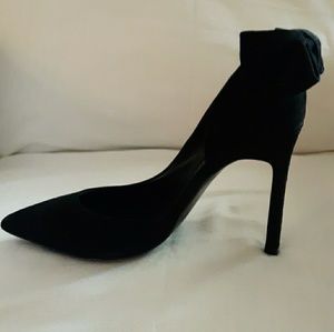 Ivanka Trump Velvet Heels